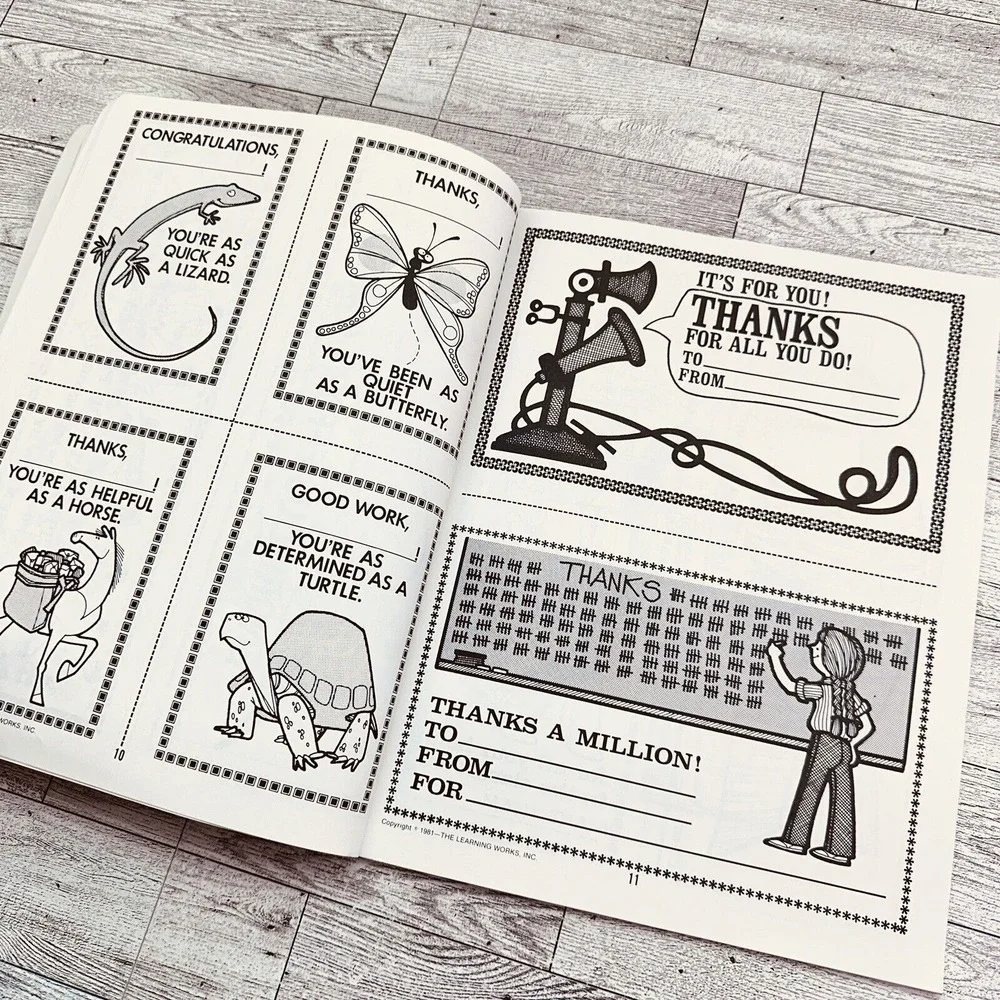 Awards Galore Rah Rah Rah Beverly Armstrong 1981 Learning‎ Works Retro Teacher